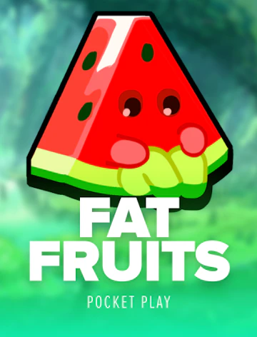 Slot de frutas con paleta intensa y estilo arcade de casino.